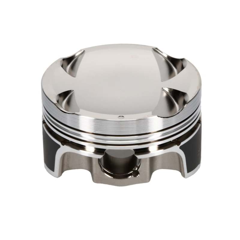 Wiseco Mitsubishi 4G63 7-Bolt 12cc Dish 8.5:1 Compression Piston Set - BLOX Racing