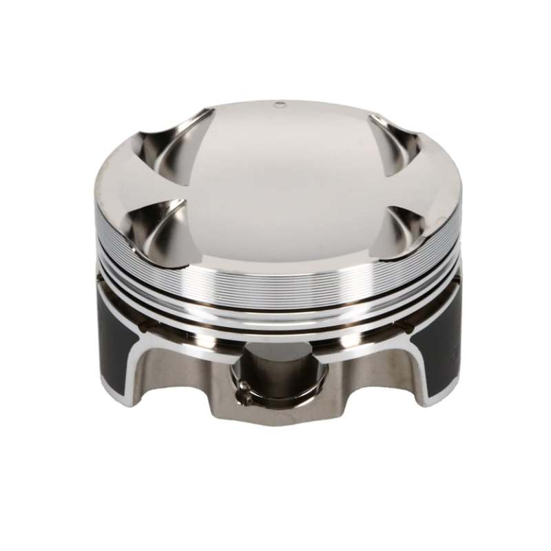 Wiseco Mitsubishi 4G63 7-Bolt 12cc Dish 8.5:1 Compression Piston Set - BLOX Racing