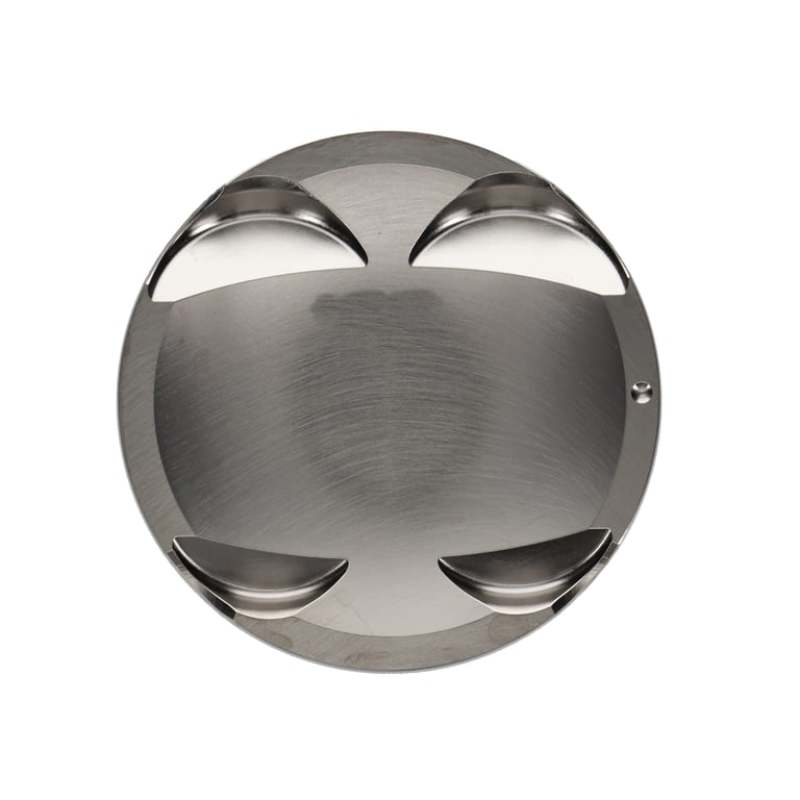 Wiseco Mitsubishi 4G63 7-Bolt 12cc Dish 8.5:1 Compression Piston Set - BLOX Racing
