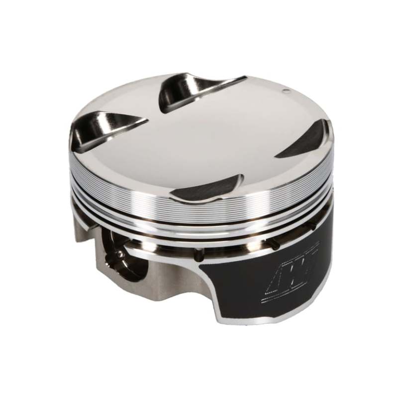 Wiseco Mitsubishi 4G63 7-Bolt 12cc Dish 8.5:1 Compression Piston Set - BLOX Racing