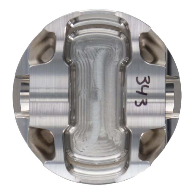 Wiseco Mitsubishi EVO X 4B11 Turbo -14cc 87mm Bore 8.8 CR HD Forged Piston Kit - BLOX Racing