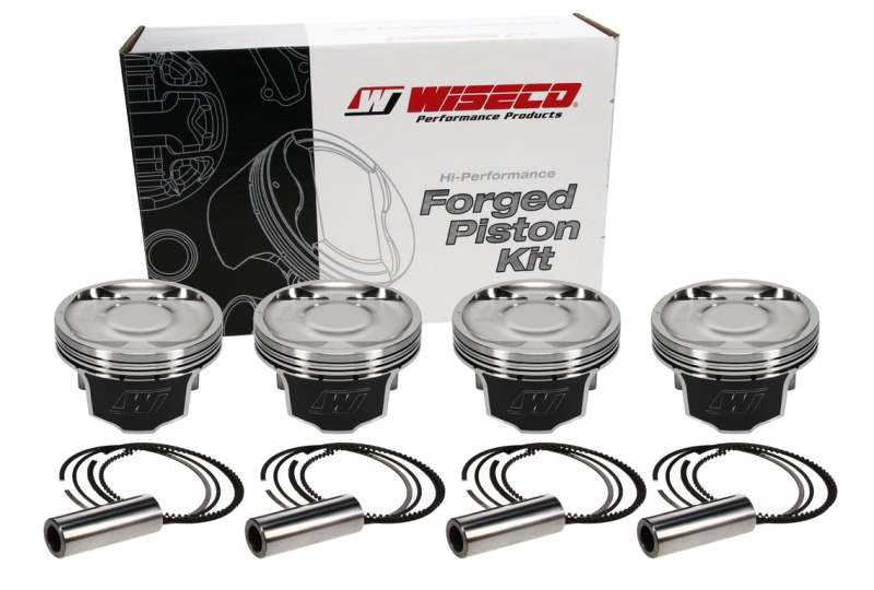 Wiseco Subaru EJ257 WRX/STI 4v Dish - 19cc 99.75 Piston Shelf Stock Kit - BLOX Racing