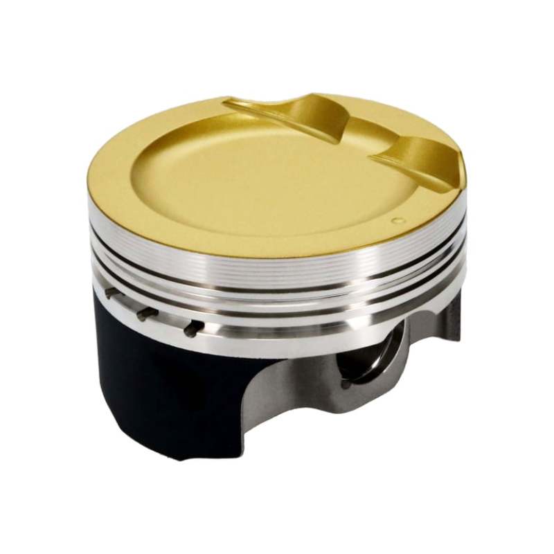 Wiseco VW ABF 2.0L 16V Turbo 83mm Bore 8.5:1 Compression Ratio -11cc Dish Pistons - Set of 4 - BLOX Racing