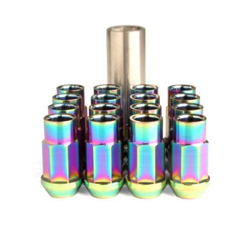 7-Sided Forged Ti Extended Lug Nut Set - BLOX Racing