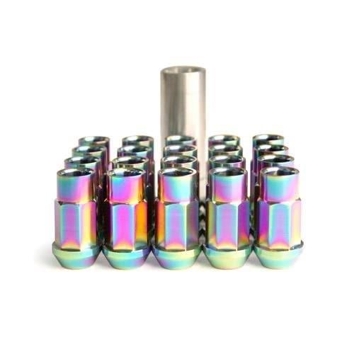 7-Sided Forged Ti Extended Lug Nut Set - BLOX Racing