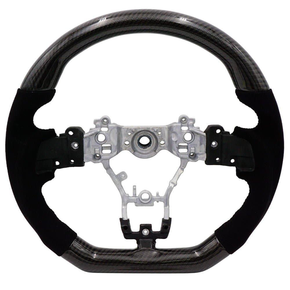 Carbon/Alcantara Steering Wheel - Subaru 15-21 WRX/STi - BLOX Racing