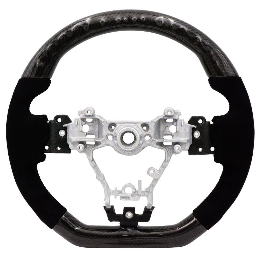 Carbon/Alcantara Steering Wheel - Subaru 15-21 WRX/STi - BLOX Racing