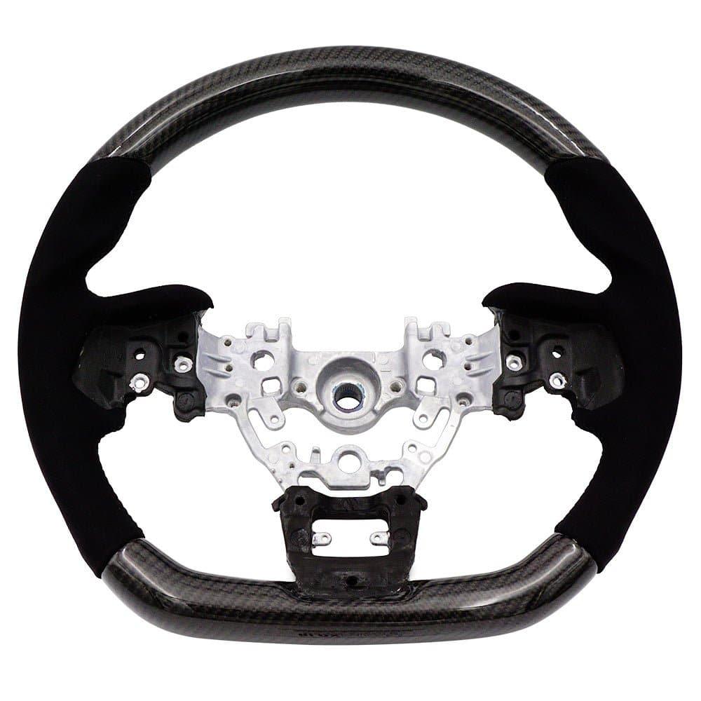 Carbon/Alcantara Steering Wheel - Subaru 22+ WRX - BLOX Racing