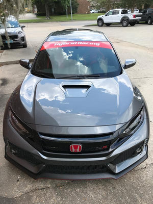 Hybrid Racing Tribute Windshield Sunstrip - BLOX Racing