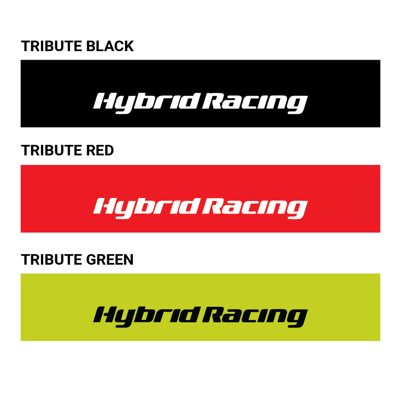 Hybrid Racing Tribute Windshield Sunstrip - BLOX Racing