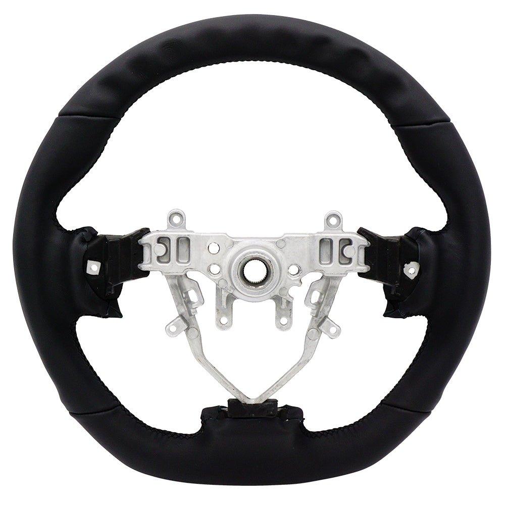 Leather Steering Wheel - Subaru 08-14 WRX/STi - BLOX Racing