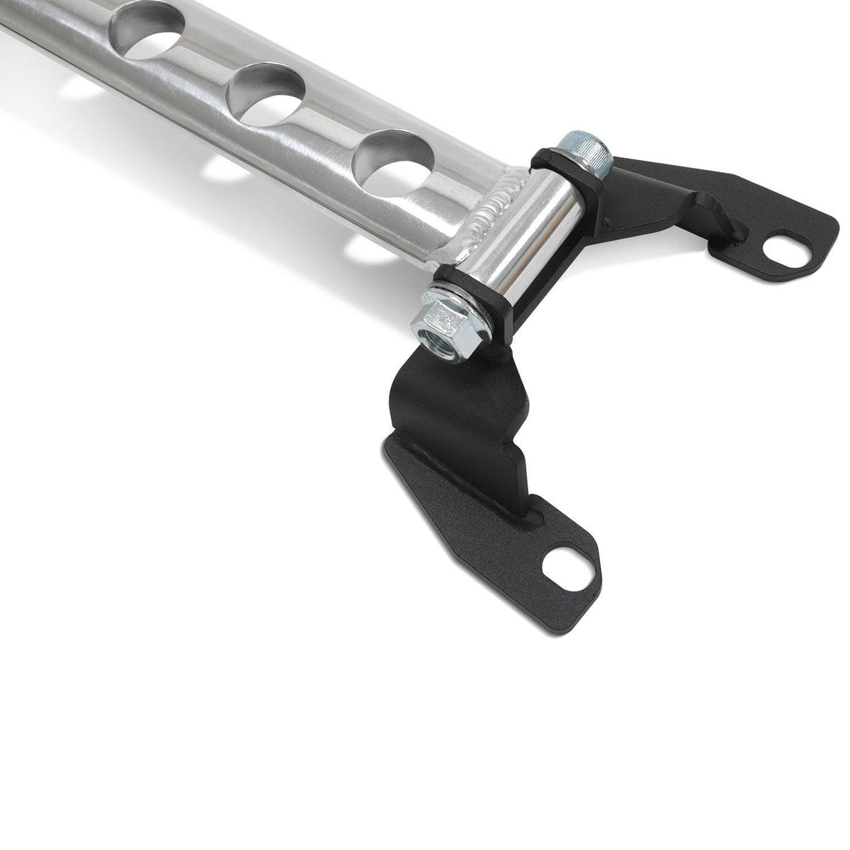 Strut Tower Bars - 2015-2021 Subaru WRX - Front &amp; Rear with Holes - BLOX Racing