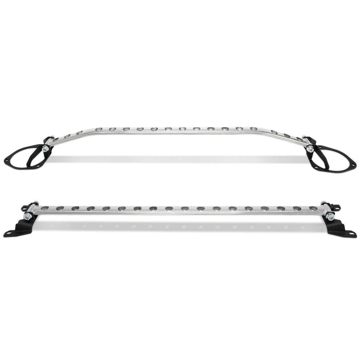 Strut Tower Bars - 2015+ Subaru WRX - Front &amp; Rear with Holes - BLOX Racing