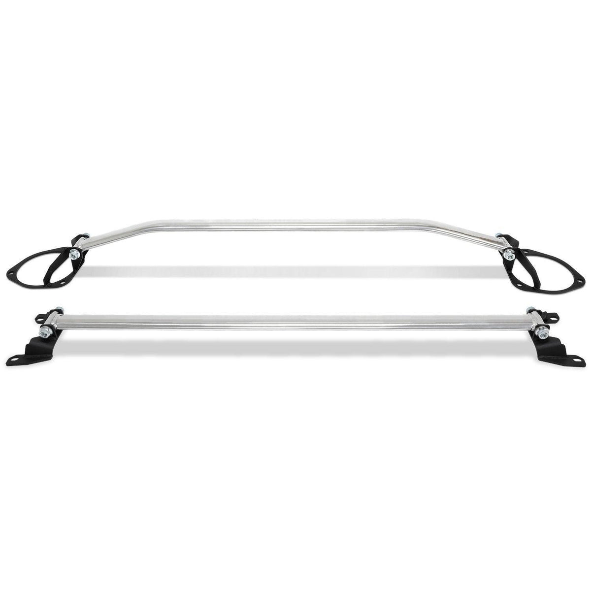 Strut Tower Bars - 2015+ Subaru WRX - Front &amp; Rear without Holes - BLOX Racing