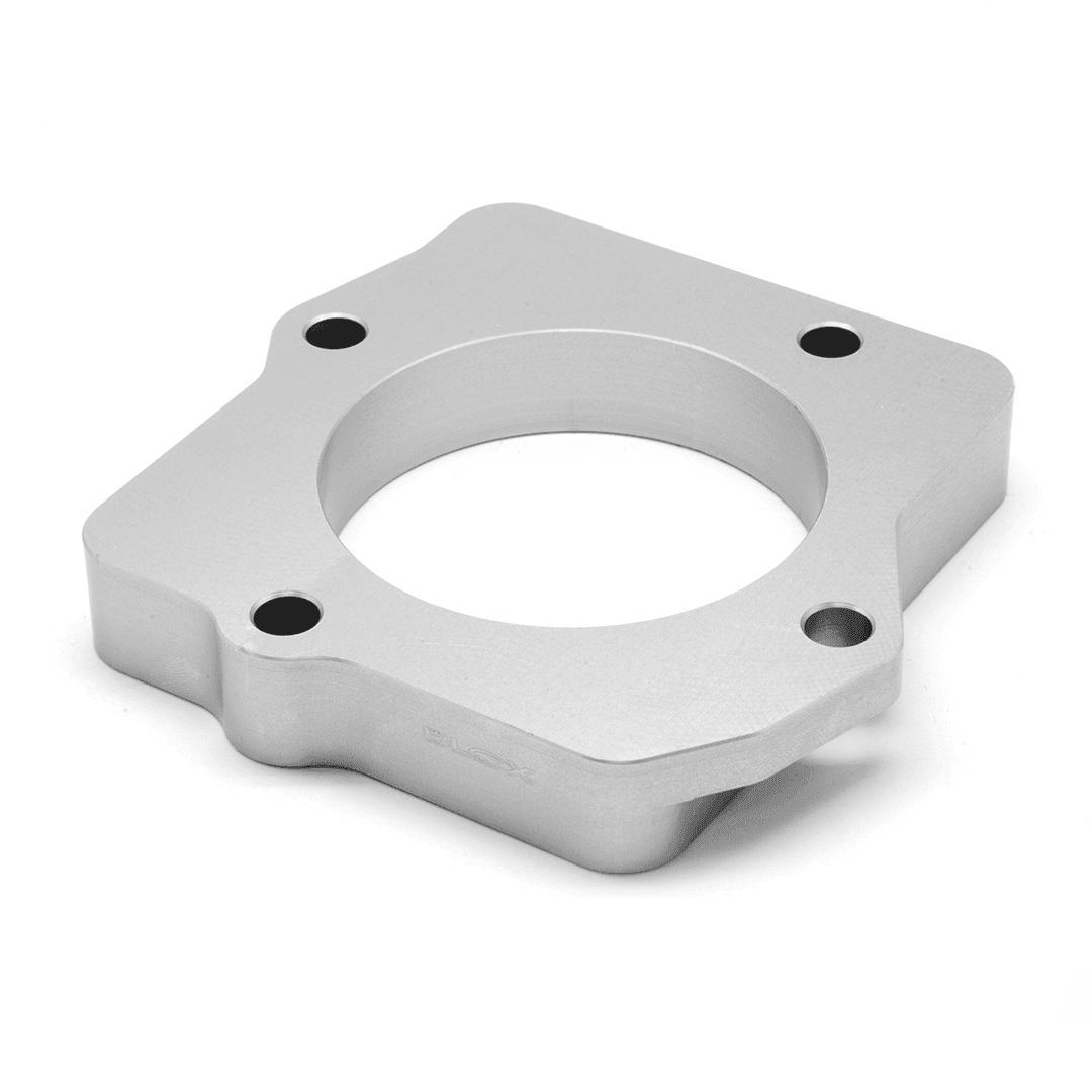 Throttle Body Adapter - K2B - Black, Raw & Silver - OVERSTOCK - BLOX Racing
