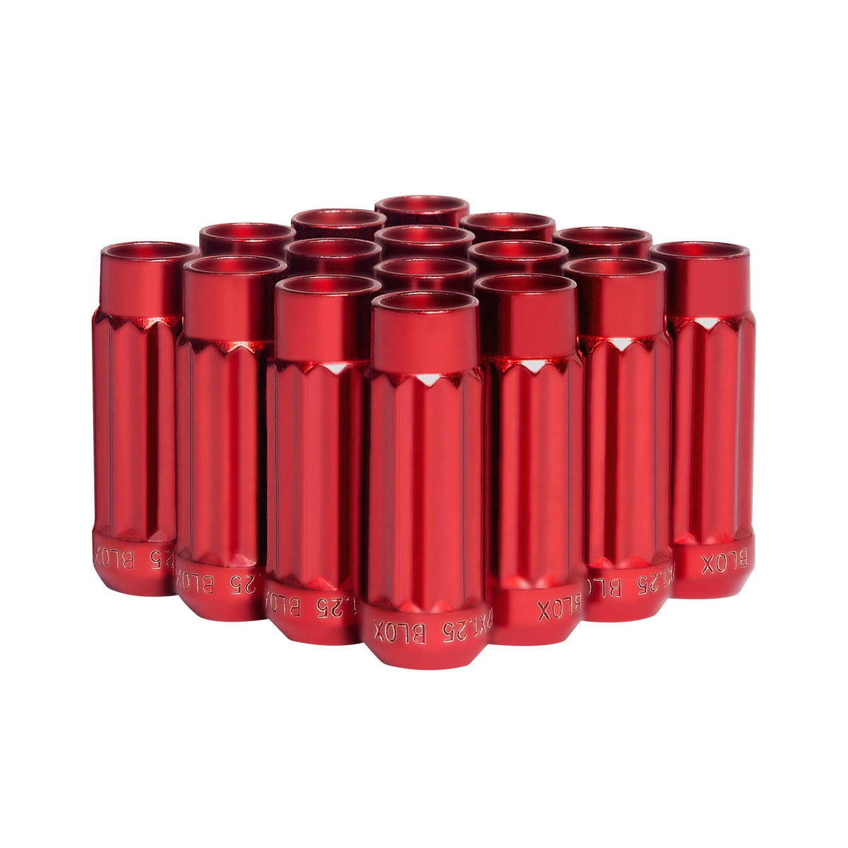 Tuner 12P17 Steel Lug Nuts - 12x1.5, Sets of 16 and 20 - OVERSTOCK - BLOX Racing