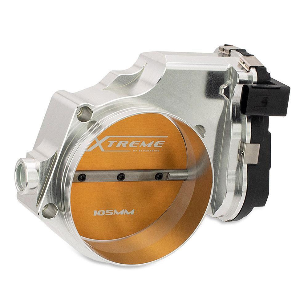 Xtreme 105 mm DBW Throttle Body Black - 2015+ Dodge Hellcat &amp; Jeep Trackhawk - BLOX Racing