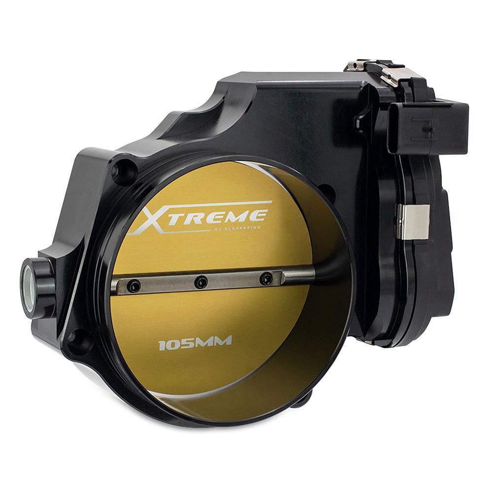 Xtreme 105 mm DBW Throttle Body Black - 2015+ Dodge Hellcat &amp; Jeep Trackhawk - BLOX Racing