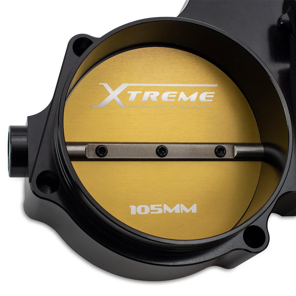 Xtreme 105 mm DBW Throttle Body Black - 2015+ Dodge Hellcat &amp; Jeep Trackhawk - BLOX Racing