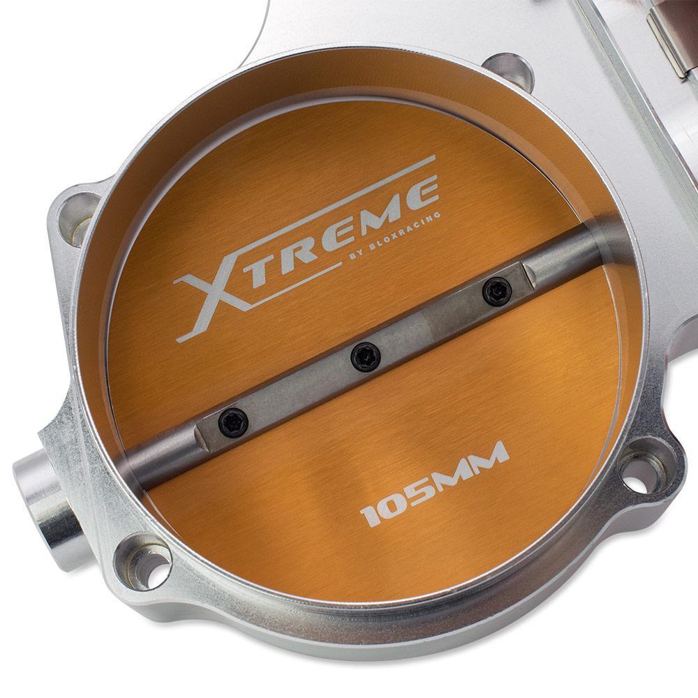 Xtreme 105 mm DBW Throttle Body Black - 2015+ Dodge Hellcat &amp; Jeep Trackhawk - BLOX Racing